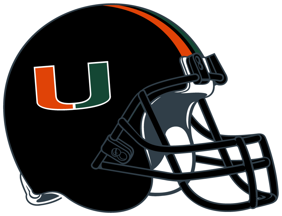 Miami Hurricanes 2017-2018 Helmet Logo diy iron on heat transfer Miami Hurricanes 2017-2018 Helmet Logo diy iron on heat transfer